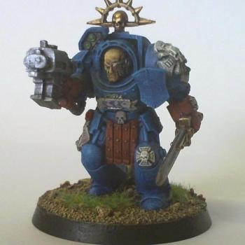 Crimson Fist Terminator Sergeant by Archroy