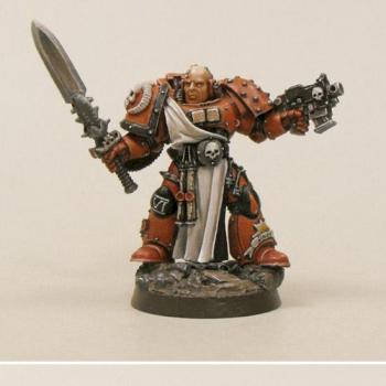 Blood Angels Space Marine Librarian by duck21