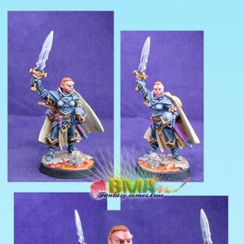 Female paladin by belminiart