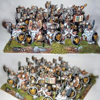Dwarf Longbeards unit by bambi