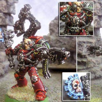 Rydia, Dark Angels Techmarine by Enzomadcap