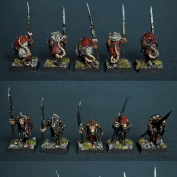 Skaven Clanrats with Spears by BloodyBeast.com