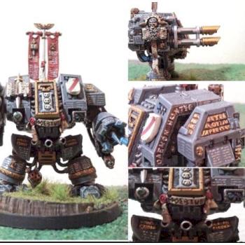 Grey Knight Dreadnought by Virgilio