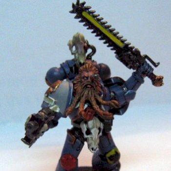 Long Fang's Squad Leader. by Dark Dwarf