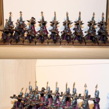 Upgrated Dark Elv Unit with Crossbow by Grimgorkwaaagh