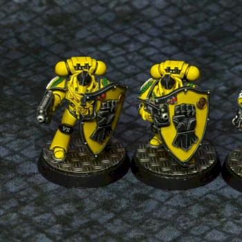 Imperial Fists Legion Phalanx Warders by Abhoras