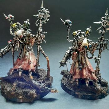 Adeptus Mechanicus Priest Dominus by J.Raven