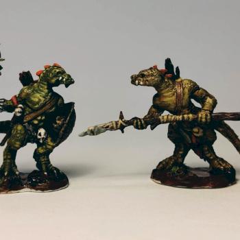 Reaper bones - Lizardmen by Flink