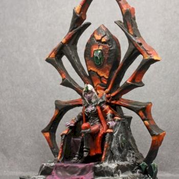 Reaper Black Bones Dark Elf Queen by superbug983