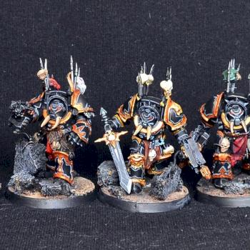 Chaos Space Marines Terminators by IIo9ilnik