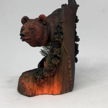 bear in the forest by mariagiorgiana