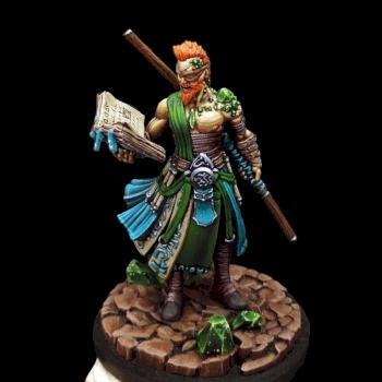 Bastian Oriel - Human Lore Keeper by Zik