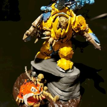 miniature conversion. who need Ghazghkull Thraka by 655 painting