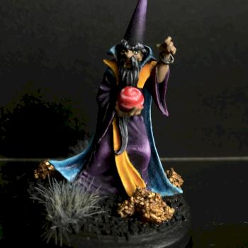 Male Wizard by Chris Larrabee