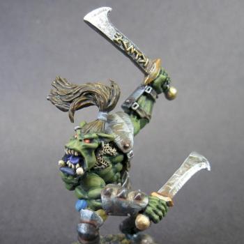 Orc Warrior champion by mikecarrero