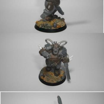 Bullgorg the Pit Slave WIP by Kaleb Daark