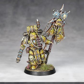 Plague Marine Icon Bearer by El Guardian