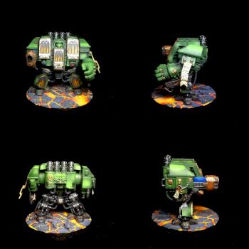Salamanders Venerable Dreadnought by Warhamming