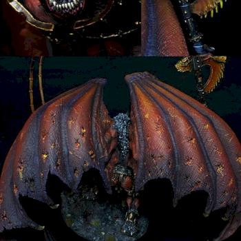 Khorne Bloodthirster (Forgeworld) by White Weasel Studio