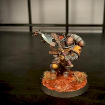 Space Wolves Haldor Icepelt by PiratePaintingFXBG
