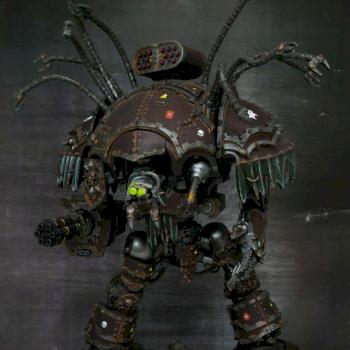 Dark Mechanicus Chaos Knight by Piriney