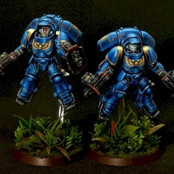Ultramarines Inceptors by MerlinsMagicWorkshop