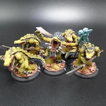 Hordes Painted Minions Unit Gatormen Posse 3 by w013ejb