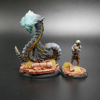 Hordes Painted Minions Solo Dahlia Hallyr & Skarath by w013ejb