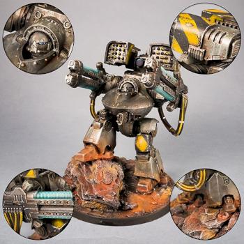 Iron Warriors Deredeo Drednought by Irth