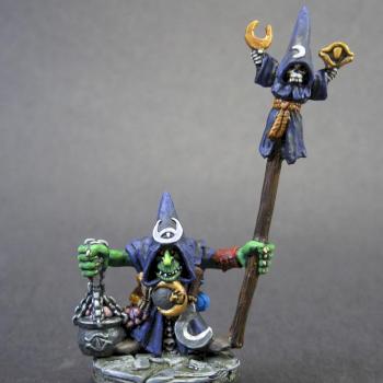 Night goblin shaman 90's by mikecarrero