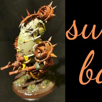 miniature bases. swamp bases by 655 painting