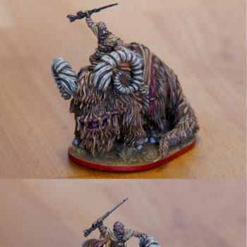 Bantha rider - imperial assault by disturbing_presence