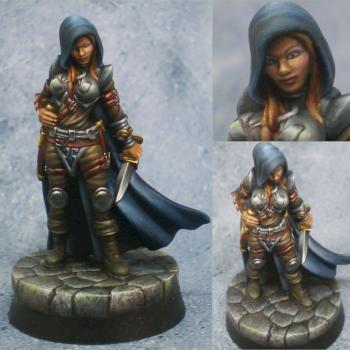 D&D Female Thief (Ladra D&D) by algente