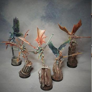 Dark Eldar Scourges by awalker