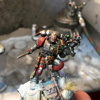 Ghost keepers Lt in Phobos Armor by Deke