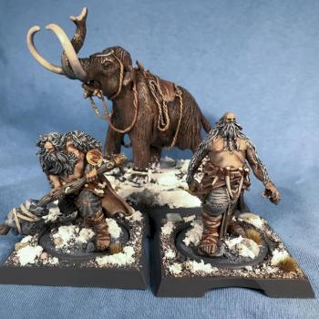 Wolly Mammoth A Song of Ice and Fire Game of Thrones by darkrealm-miniatures