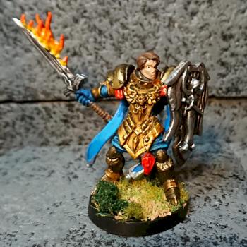 ALMARAN THE GOLD, PALADIN by Pfeifenhuber