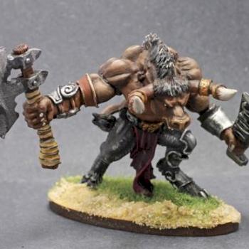 Dark Heaven Legends Crevus Minotaur by superbug983