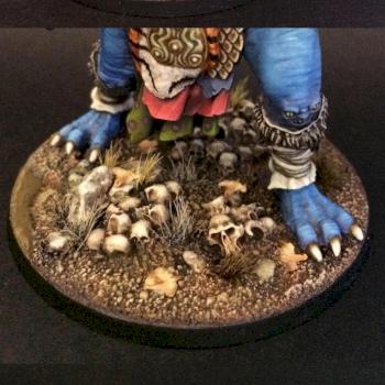Oni of skulls Rising Sun by RaINqer