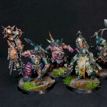 Putrid Blightkings by AndreaTerzani