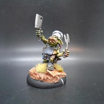 Hordes Painted Minions Solo Swamp Gobber Chef by w013ejb