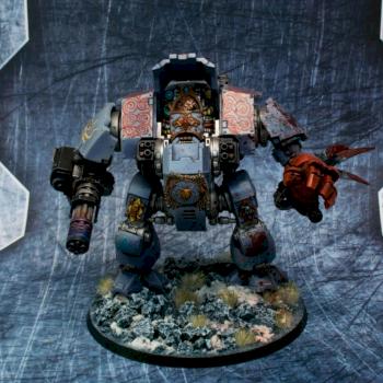 Space Wolves Primaris Redemptor Dreadnought by Piriney
