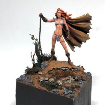 Red Sonja by mariagiorgiana