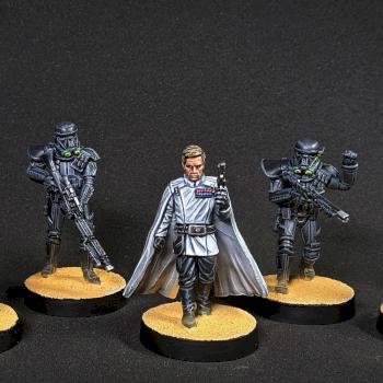 Star wars director Orson krennic and death troopers by raivan