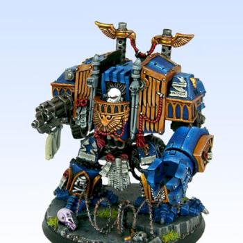Space Marine Venerable Dreadnaught by Brokenblade