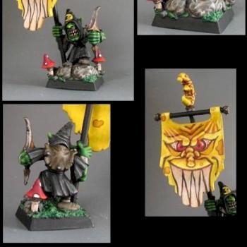 Night Goblin Banner Bearer by The Shine