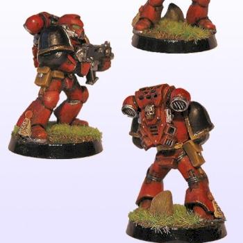 Quarion Templars Space Marine by CirroStratus
