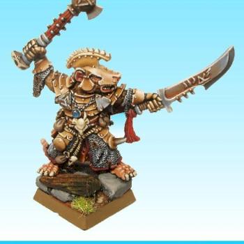 Skaven hero by Wunjo