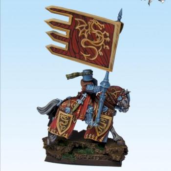 Bretonnian Standard Bearer by Black Gobbo