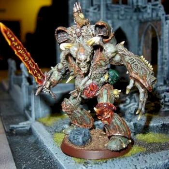 nurgle deamon prince by typhoonleone